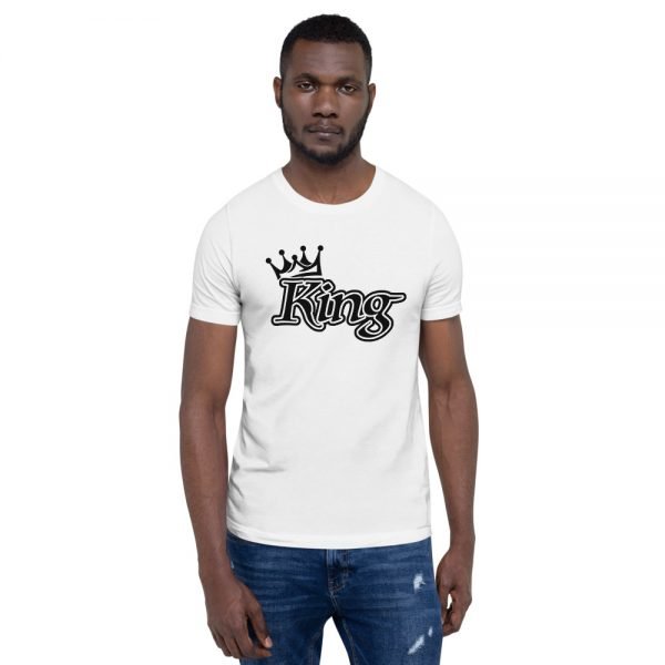 King Short-Sleeve Unisex T-Shirt - Image 28