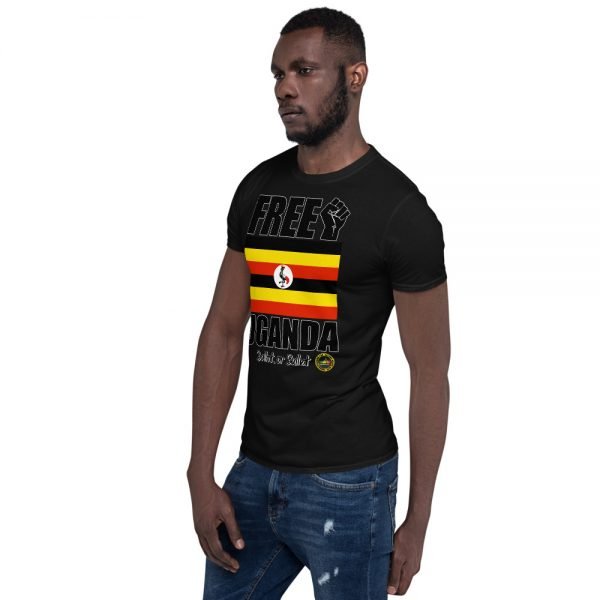 Free Uganda Short-Sleeve Unisex T-Shirt - Image 4