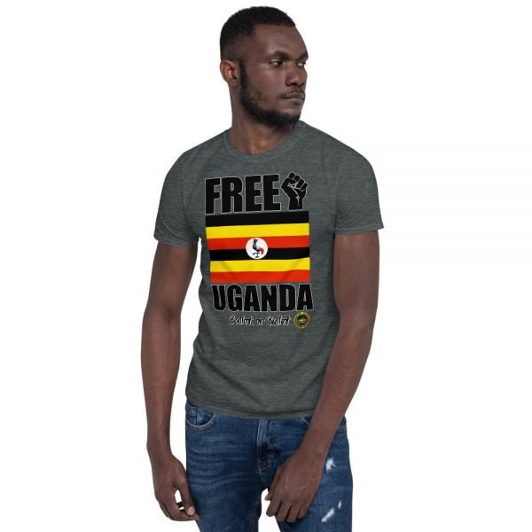 Free Uganda Short-Sleeve Unisex T-Shirt - Image 6