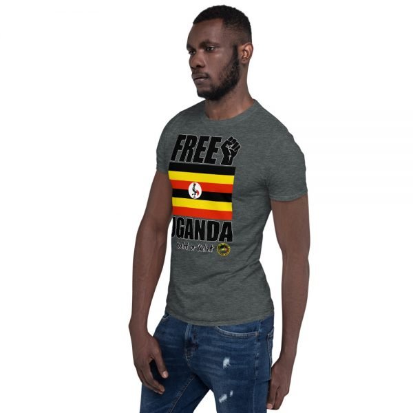 Free Uganda Short-Sleeve Unisex T-Shirt - Image 8