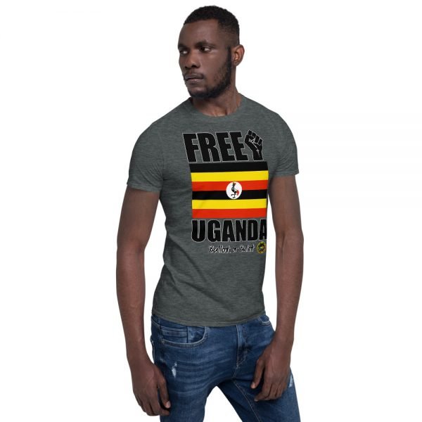 Free Uganda Short-Sleeve Unisex T-Shirt - Image 7