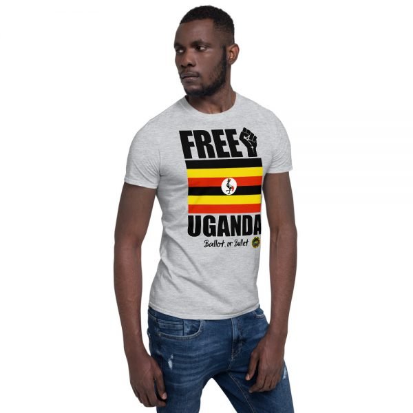 Free Uganda Short-Sleeve Unisex T-Shirt - Image 11