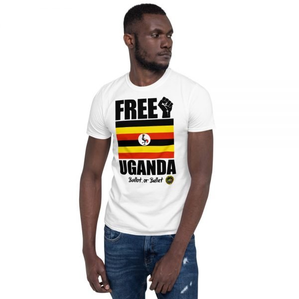 Free Uganda Short-Sleeve Unisex T-Shirt - Image 13