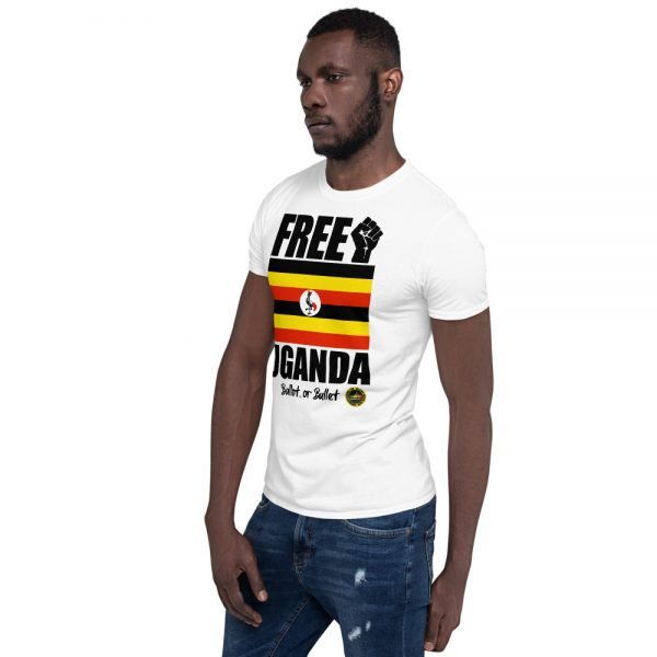 Free Uganda Short-Sleeve Unisex T-Shirt - Image 15