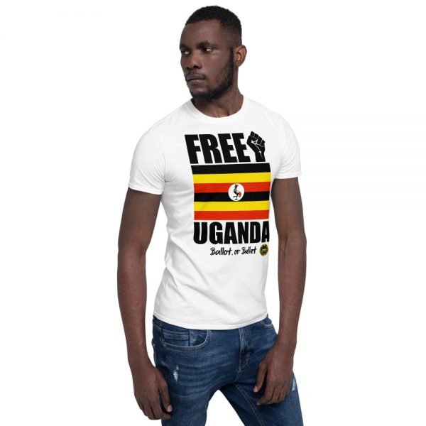 Free Uganda Short-Sleeve Unisex T-Shirt - Image 14