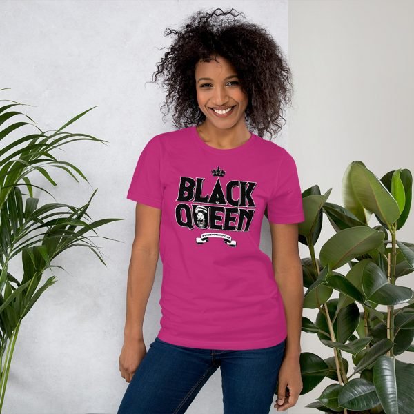 Black Queen Short-Sleeve Women's T-Shirt - Image 3