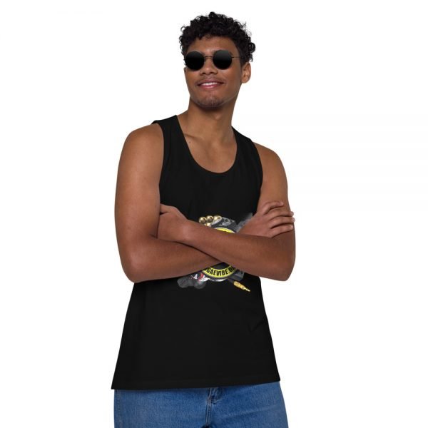 Reggae Vibe Men’s premium tank top - Image 2