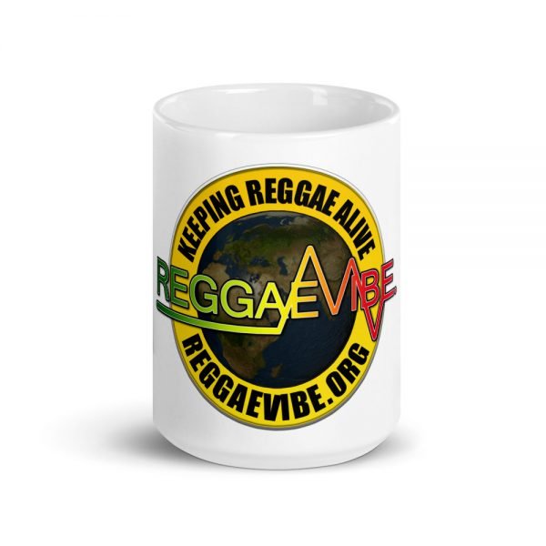 Reggae Vibe White glossy mug - Image 6