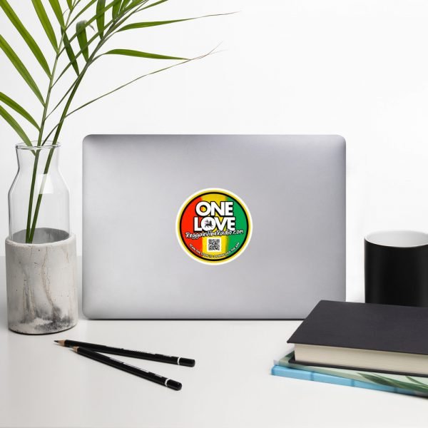 One Love Reggae Vibe Bubble-free stickers - Image 5