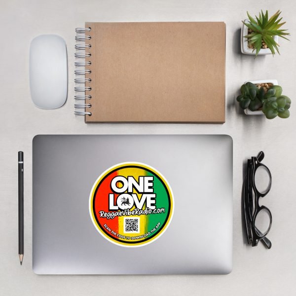 One Love Reggae Vibe Bubble-free stickers - Image 7