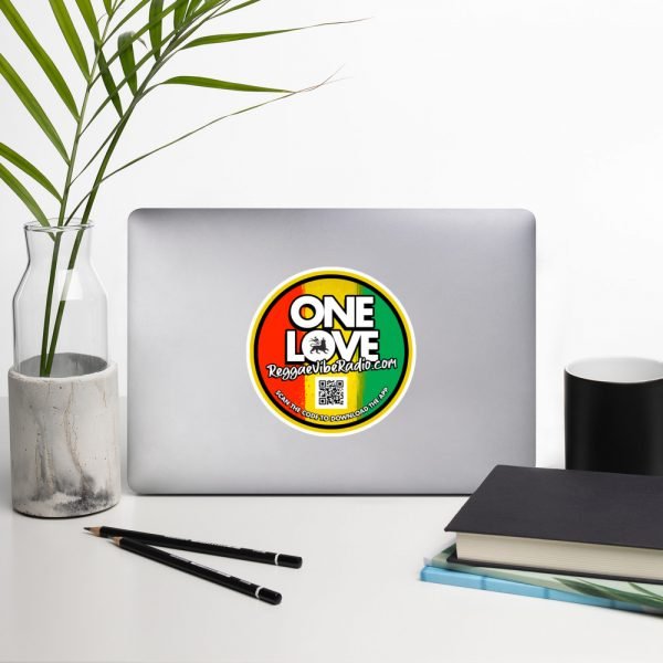 One Love Reggae Vibe Bubble-free stickers - Image 8