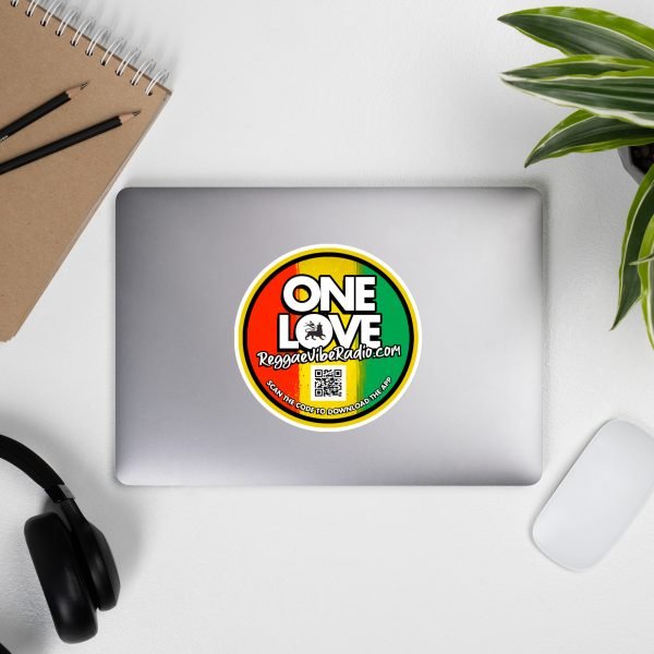 One Love Reggae Vibe Bubble-free stickers - Image 9