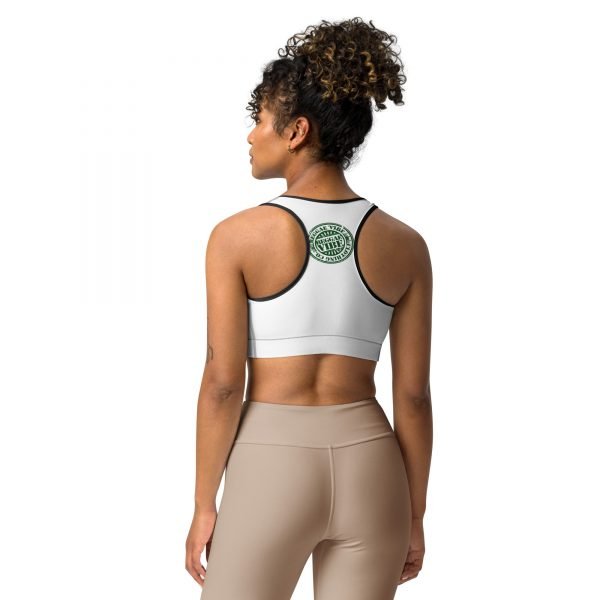 Reggae Vibe Logo Sports bra - Image 2