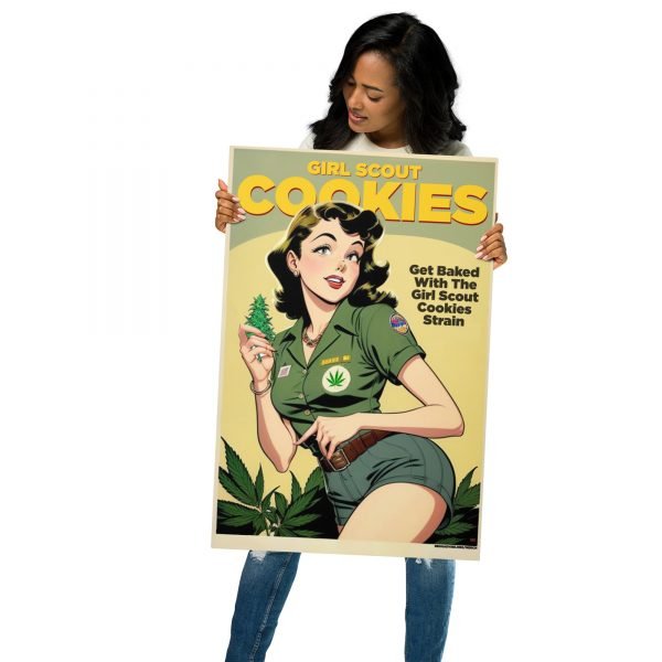 Girl Scout Cookie Strain Vintage Style Metal prints - Image 5