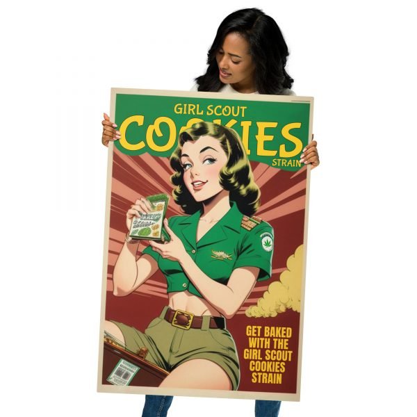 Girl Scout Cookies Strain Metal prints - Image 2