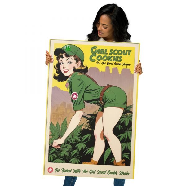 Girl Scout Cookie Strain Metal prints - Image 2