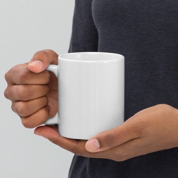Jamaica Love White glossy mug