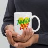 Jamaica Love White glossy mug - Image 2