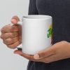 Jamaica Love White glossy mug - Image 6