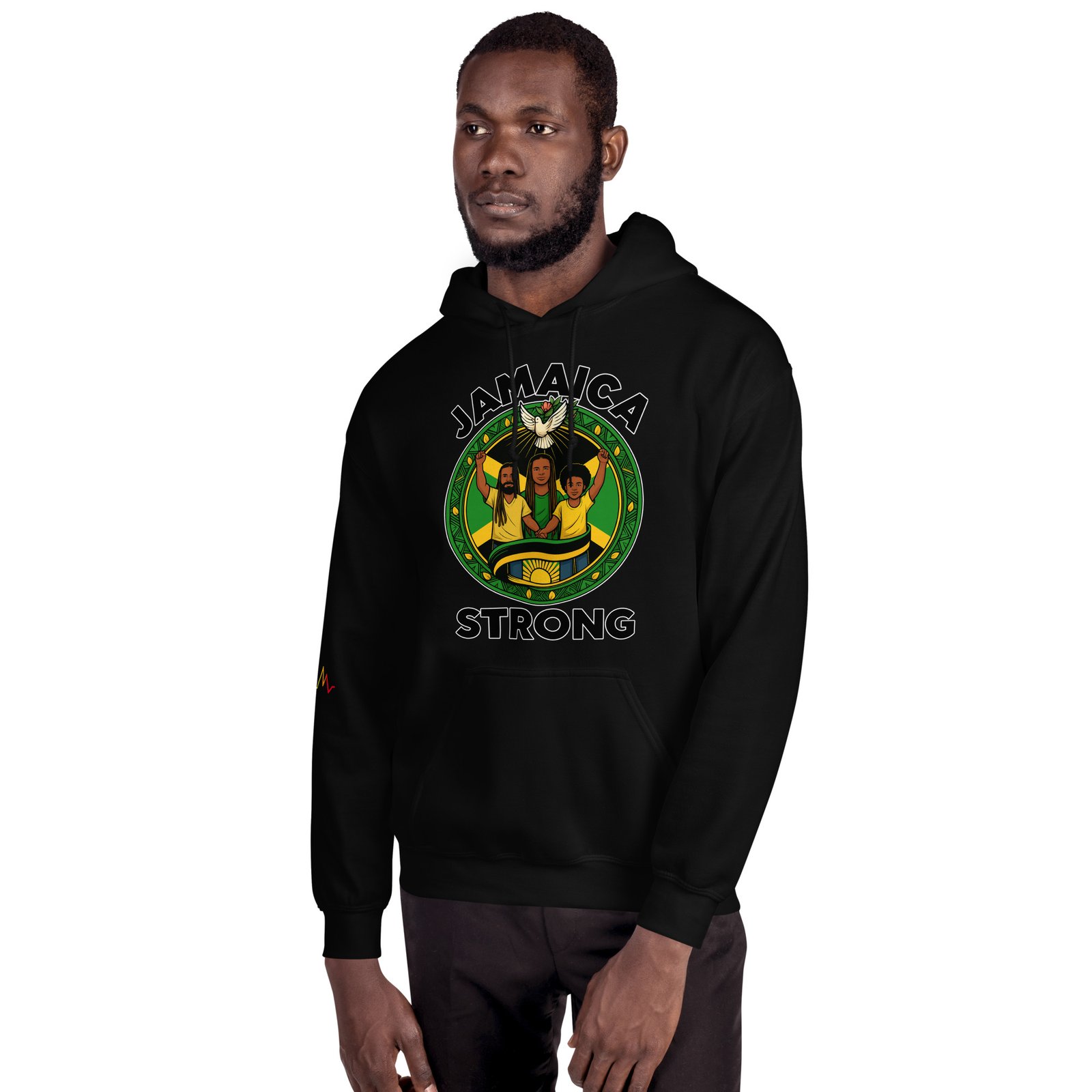 Jamaica Strong Unisex Hoodie - Image 2