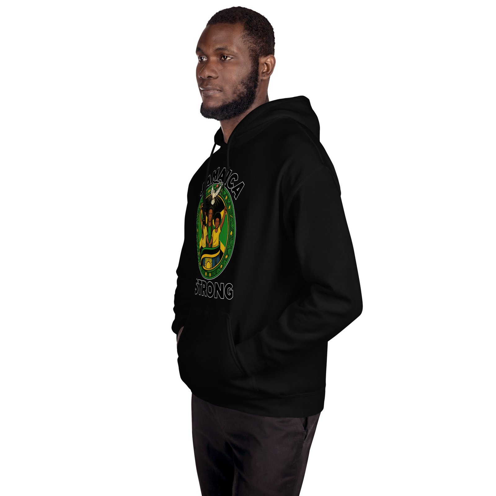 Jamaica Strong Unisex Hoodie - Image 3