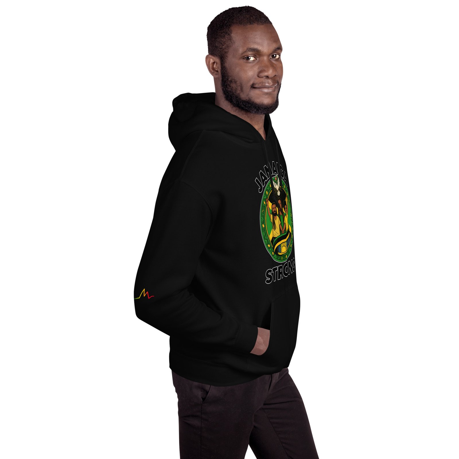Jamaica Strong Unisex Hoodie - Image 4