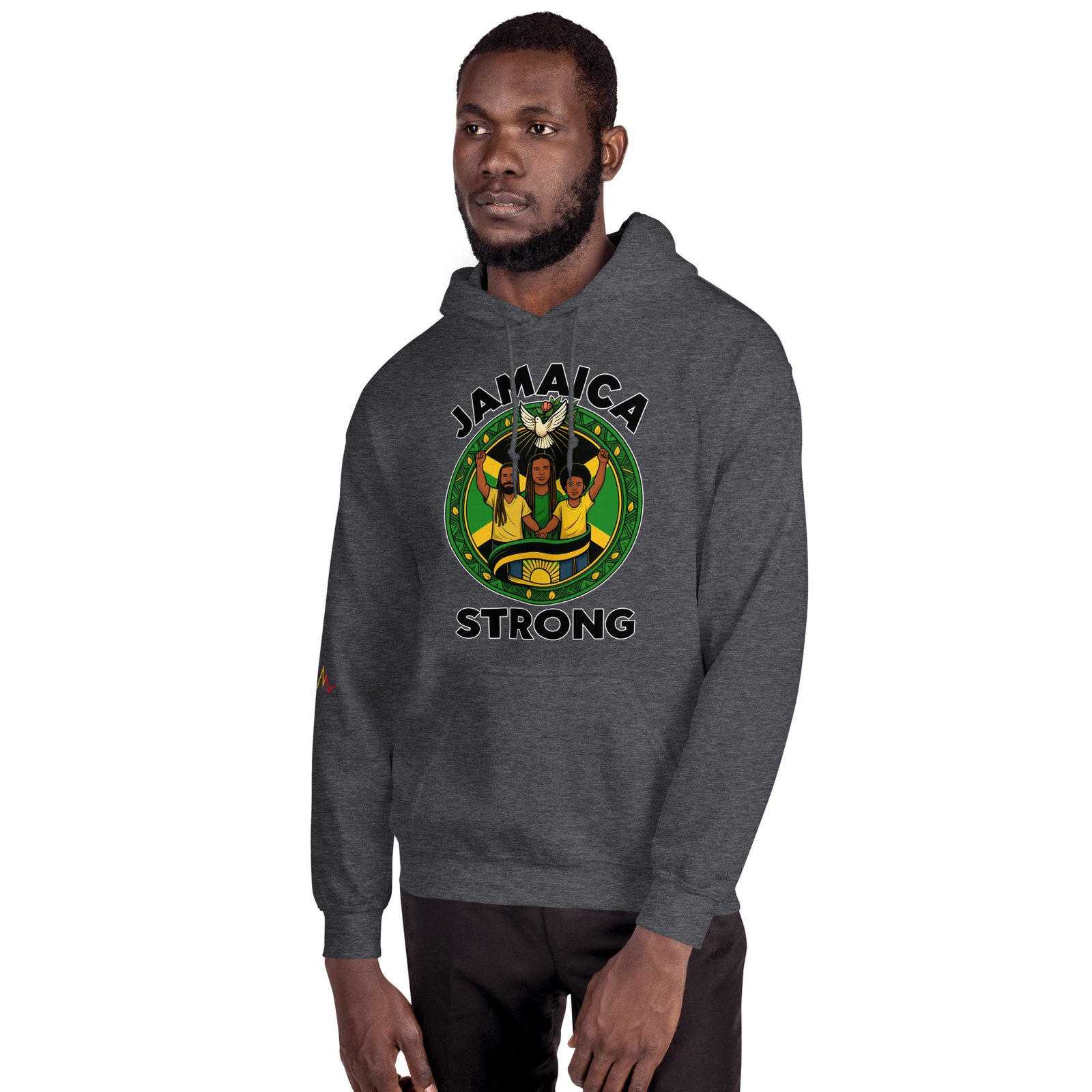 Jamaica Strong Unisex Hoodie - Image 14