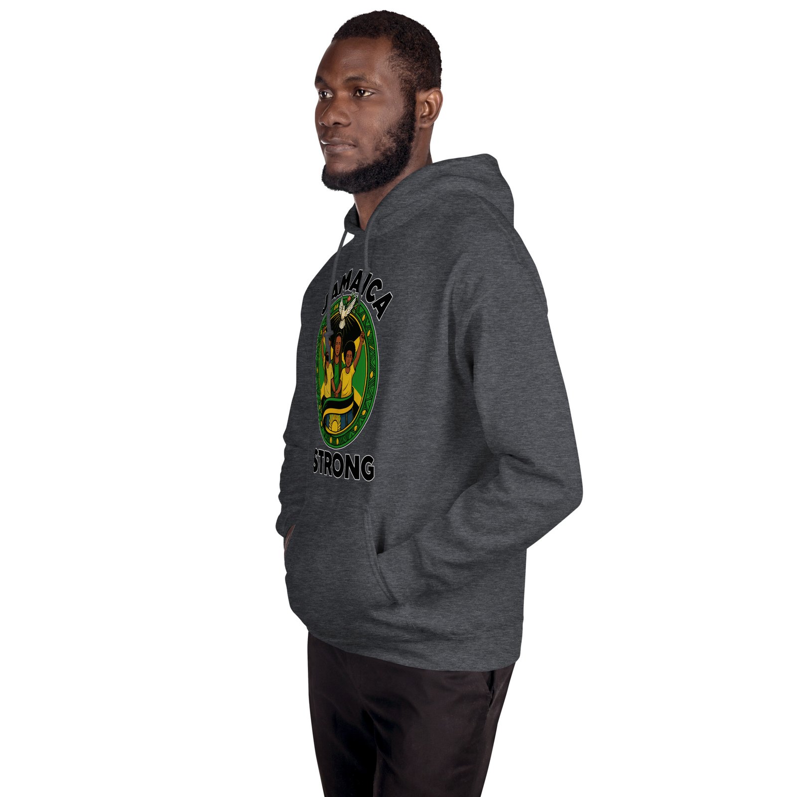 Jamaica Strong Unisex Hoodie - Image 15
