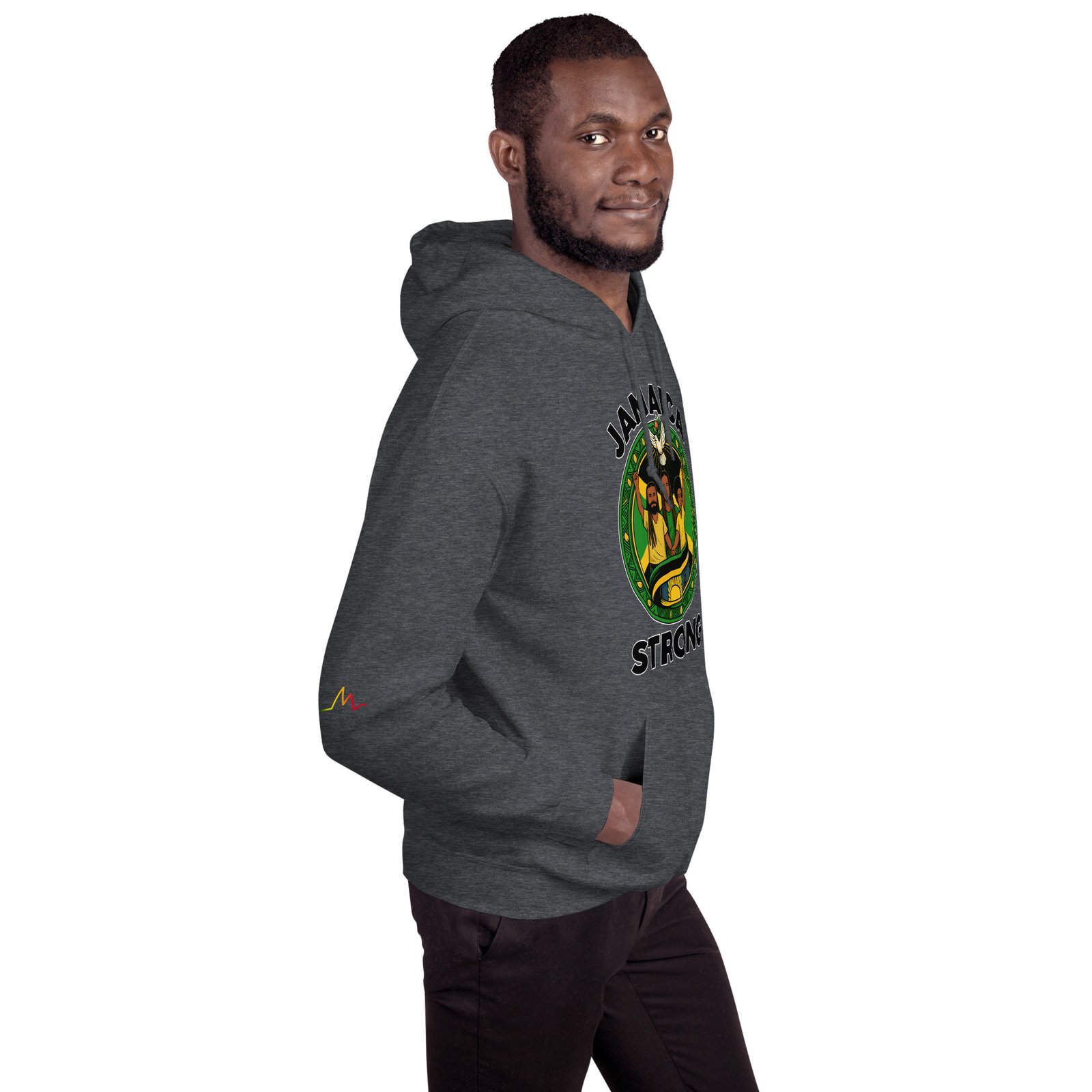 Jamaica Strong Unisex Hoodie - Image 16