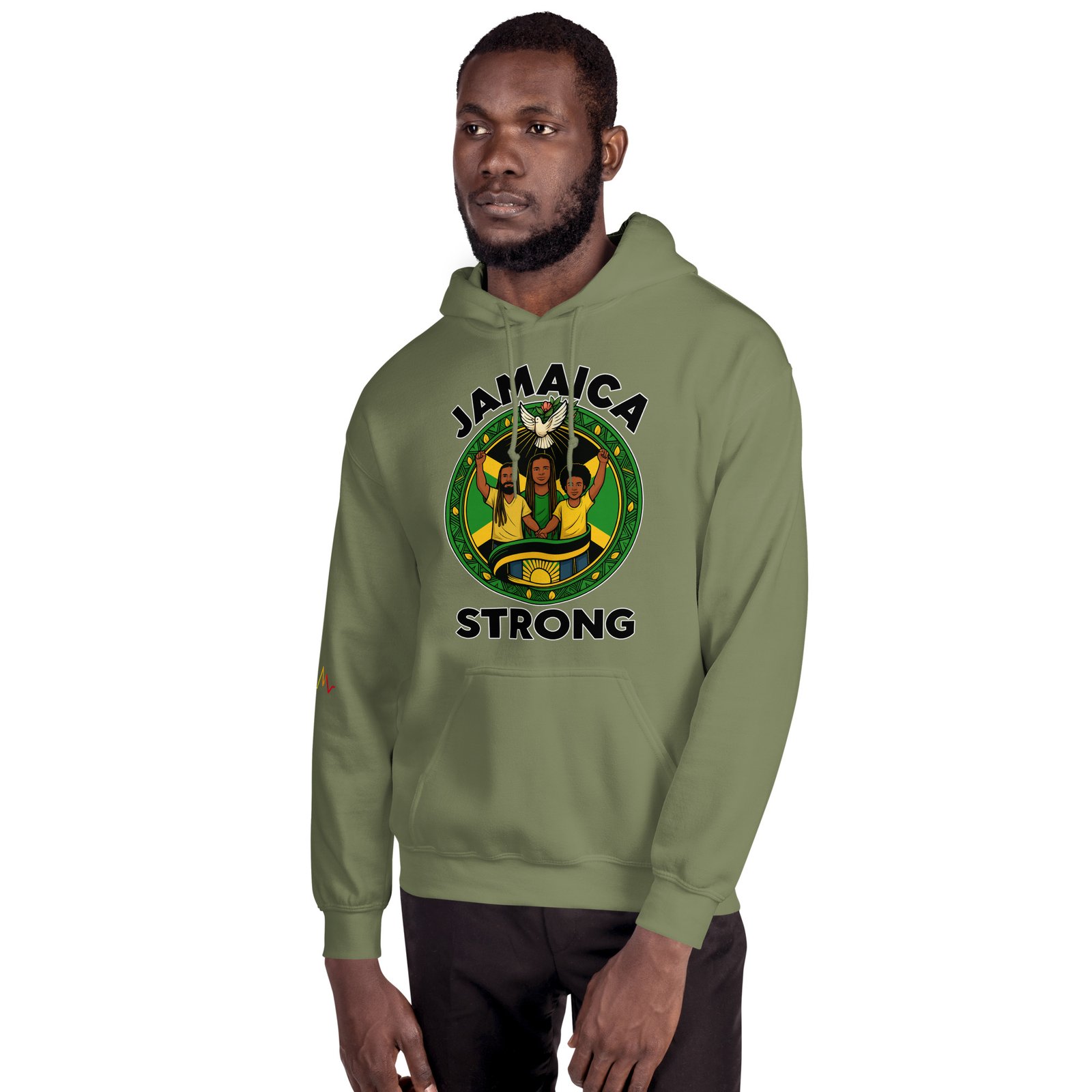 Jamaica Strong Unisex Hoodie - Image 44