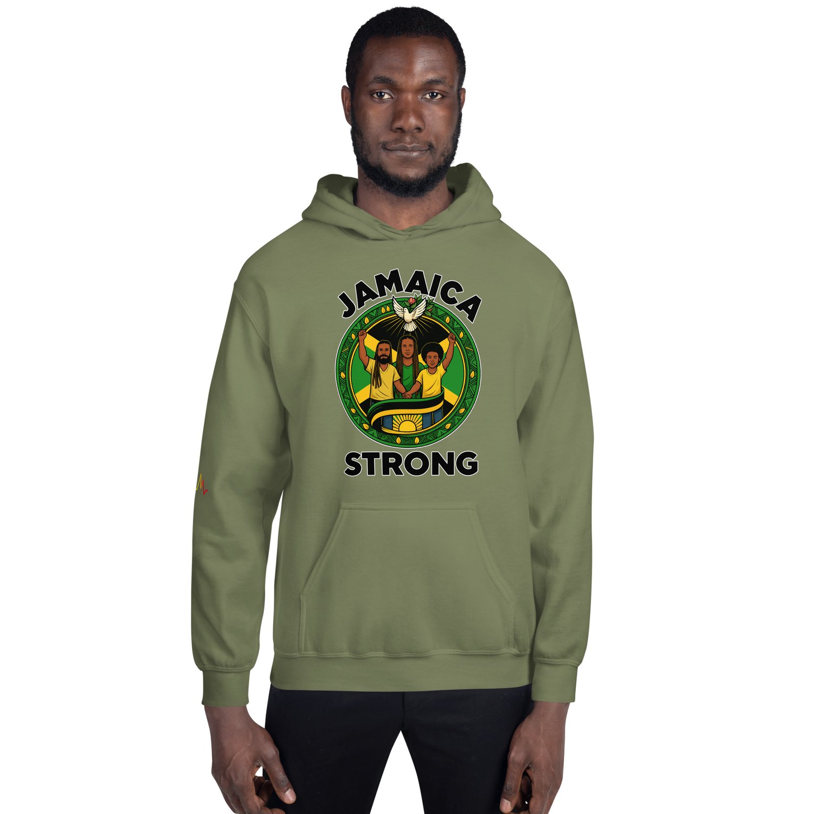 Jamaica Strong Unisex Hoodie - Image 43