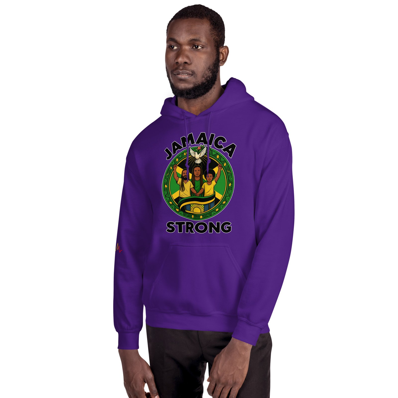 Jamaica Strong Unisex Hoodie - Image 8