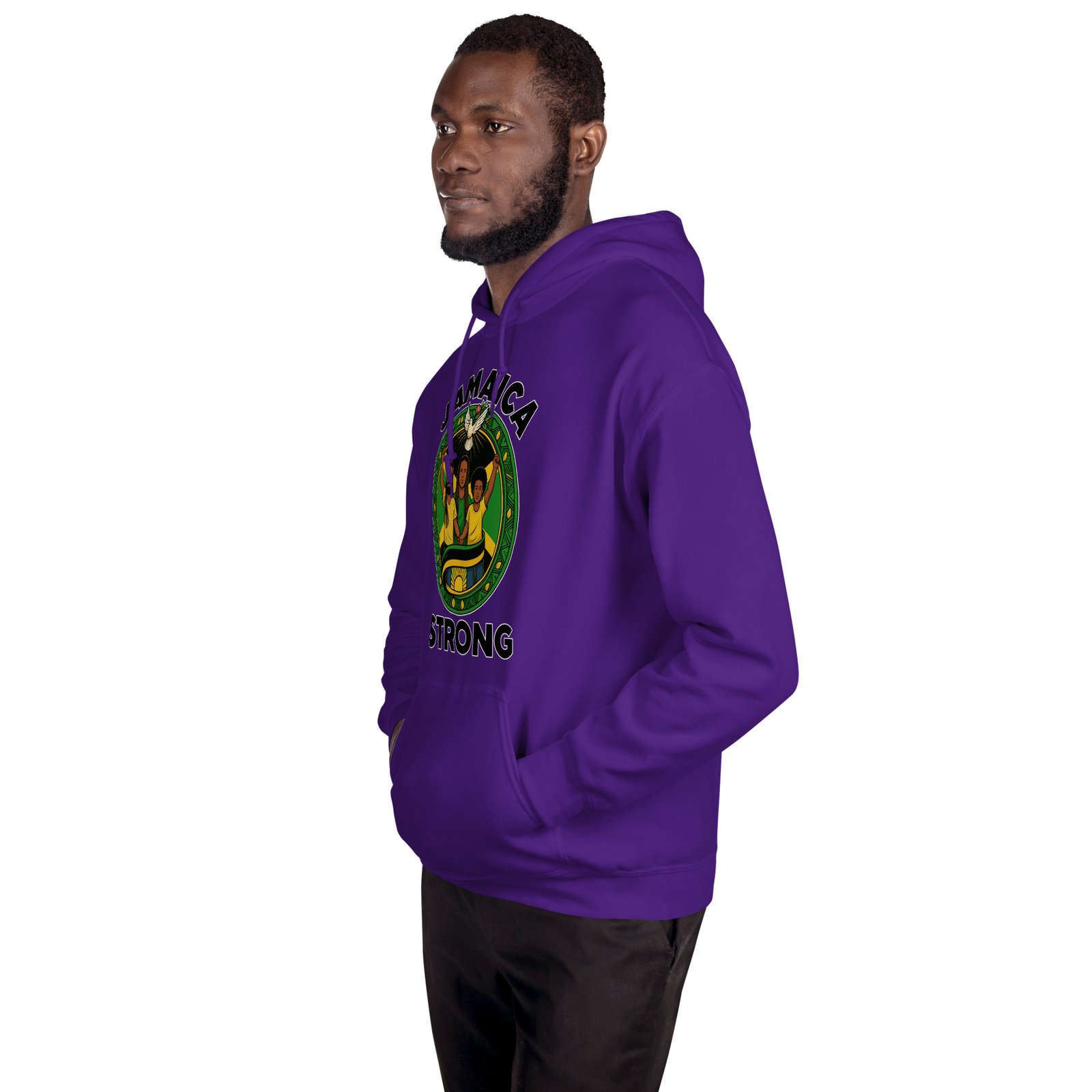 Jamaica Strong Unisex Hoodie - Image 9